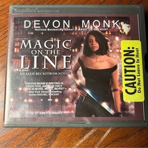 Magic on the Line by Devon Monk & Narrated by Emily Durante Audiobook 9cds